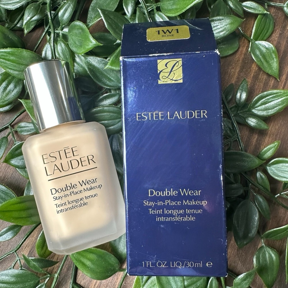Estee Lauder Double Wear Stay-in-Place Foundation - 1W1 BONE - BNIB